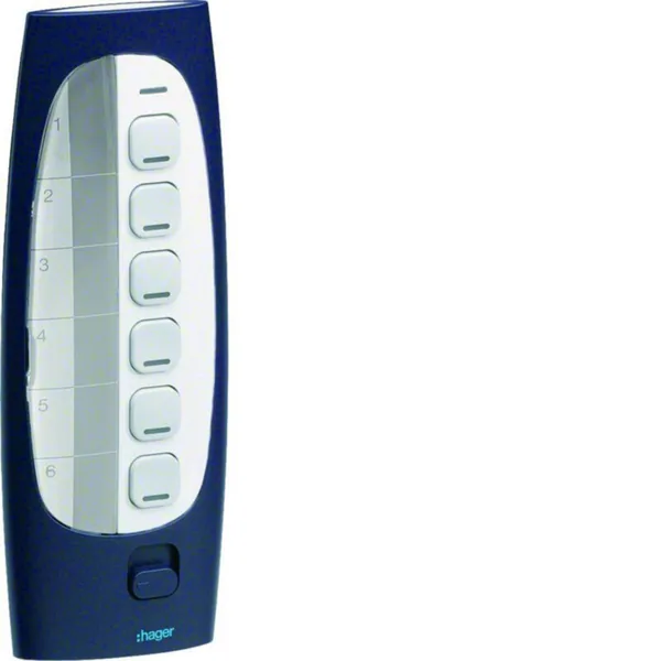 Kauko-ohjain Hager Tebis Quicklink KNX TU418 18-KAN RF 868.3MHz IP50