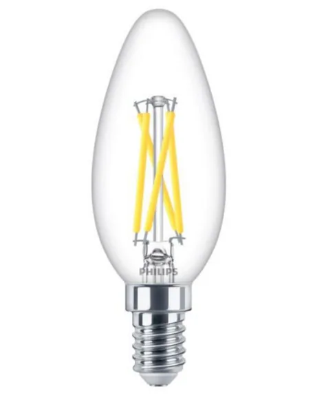 Kynttilälamppu Philips MASTER LED E14 CCT 340LM 25W=2.5W B35 CL