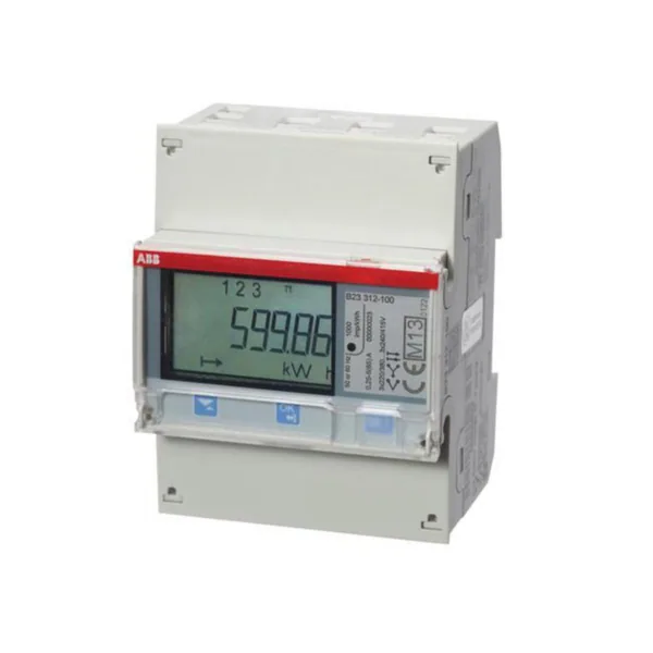 Energiamittari ABB EQ 3-VAIHE, 65A 400VAC, 1-4 TARIF