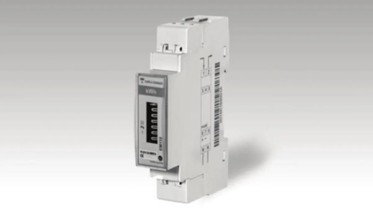 Energiamittari Carlo Gavazzi EM110 - ENERGIAMITTARI CARLO GAVAZZI EM110 1V 45A LK B DIN PFB
