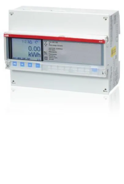 Energiamittari DIN ABB EQ 3-VAIHE, 6A 690VAC, 1-4 T, MID