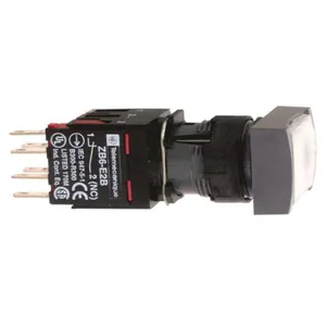 Tasovalopainike Schneider Electric Harmony XB6 - TASOVALOPAINIKE HARMONY XB6DW1B1B LED SUORAK KELTAINEN