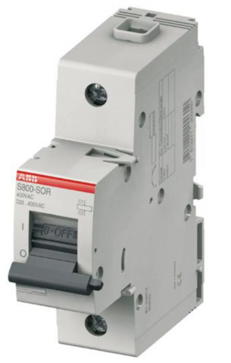 Työvirtalaukaisija, ABB - TYÖVIRTALAUKAISIJA S800 S800-SOR12 12VAC/DC