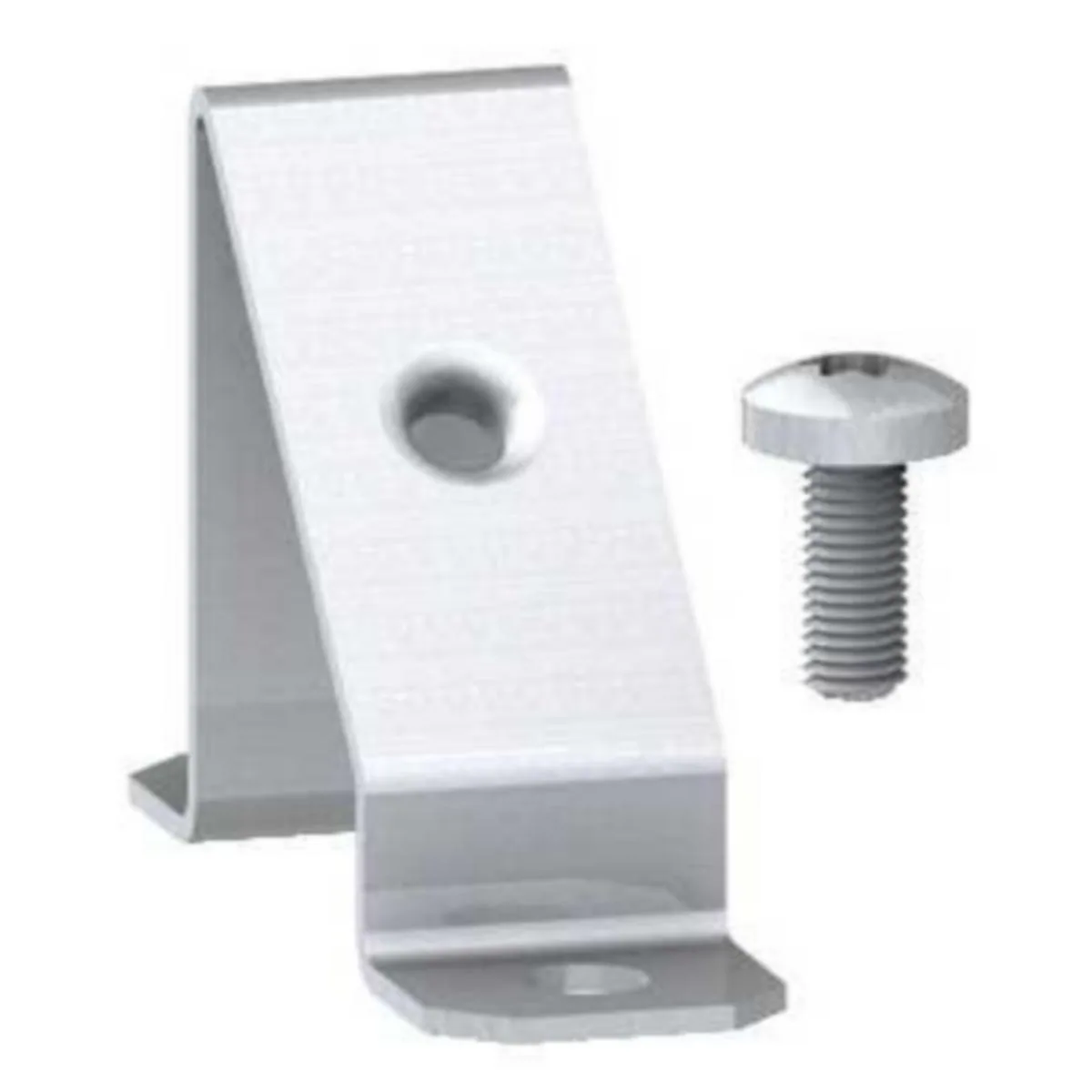 DIN-kiskokannatin Schneider Electric Universal Enclosures - DIN-KISKOKANNATIN UNIVERSAL EN TUKI DIN-KISKOLLE 45º KULMA