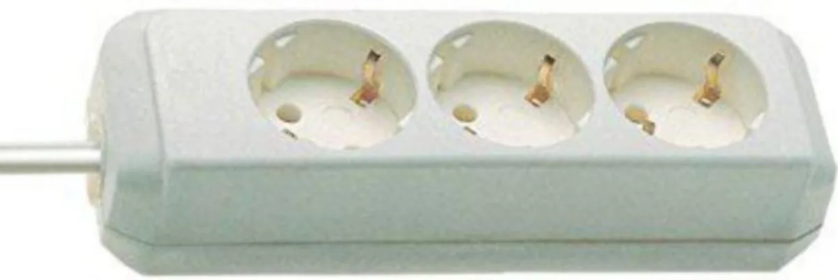 Jatkojohto Brennenstuhl PVC H05VV-F - JATKOJOHTO BRENNENSTUHL 3-OS 3m MSK 3G1.5 VALK