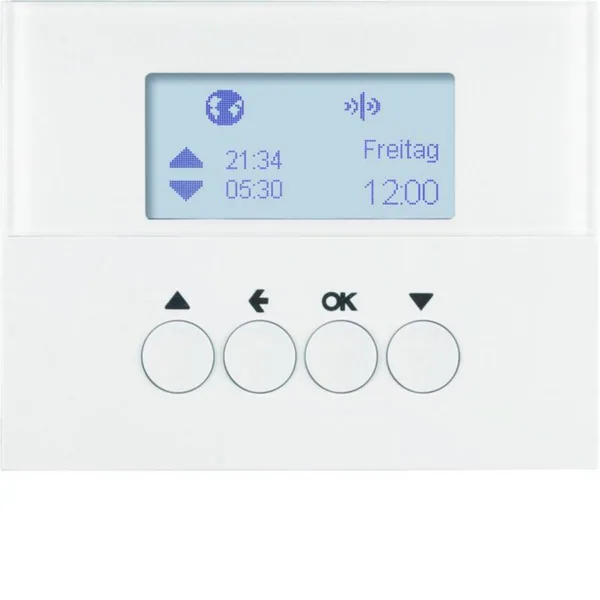 Kellokytkin KNX Hager K.1 VERHO 1K RF QUICKLINK VAL