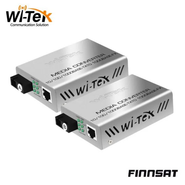 Mediamuunnin Wi-Tek TX/RX 25KM SC SM-RJ45 1000MB