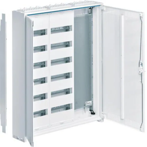 Moduulikotelo pinta/uppo Fe Hager Univers datatilalla FWB63K1 2X6X12M+DATATILA IP31