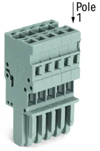 Pistoliitin Wago X-COM - PISTOLIITIN X-COM 8-NAP, 0.08-4MM2,NAARASLIITIN