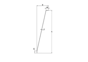 Seinäkiinnitin Meka ST- tikashylly - KIINNITYSTARVIKE MEKA ST-500 HDG