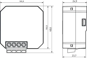 Valonsäädin Theben KNX - VALONSÄÄDIN KNX THEBEN DU1 DALI S RF KNX HIMMENNIN