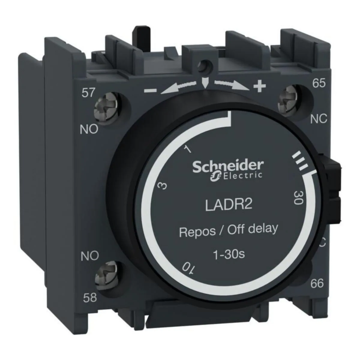 Aikahidastuslohko Schneider Electric TeSys PÄÄSTÖHID. 1-30S. 1S+1A