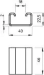 Tukikappale OBO KTS DSK - ASENNUSTARVIKE KTS DSK 25 VA4571, HST