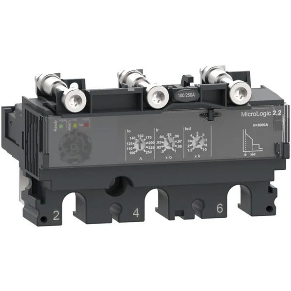 Kompaktikatkaisijan suojarele Schneider Electric ComPactT MicroLogic 3P 2.2 250A NSX250