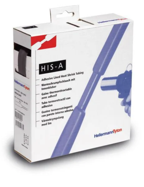 Kutisteletku HellermannTyton HIS-PACK HELLERMANN HIS-A 3/1 MUS 10m/LTK LIIMA