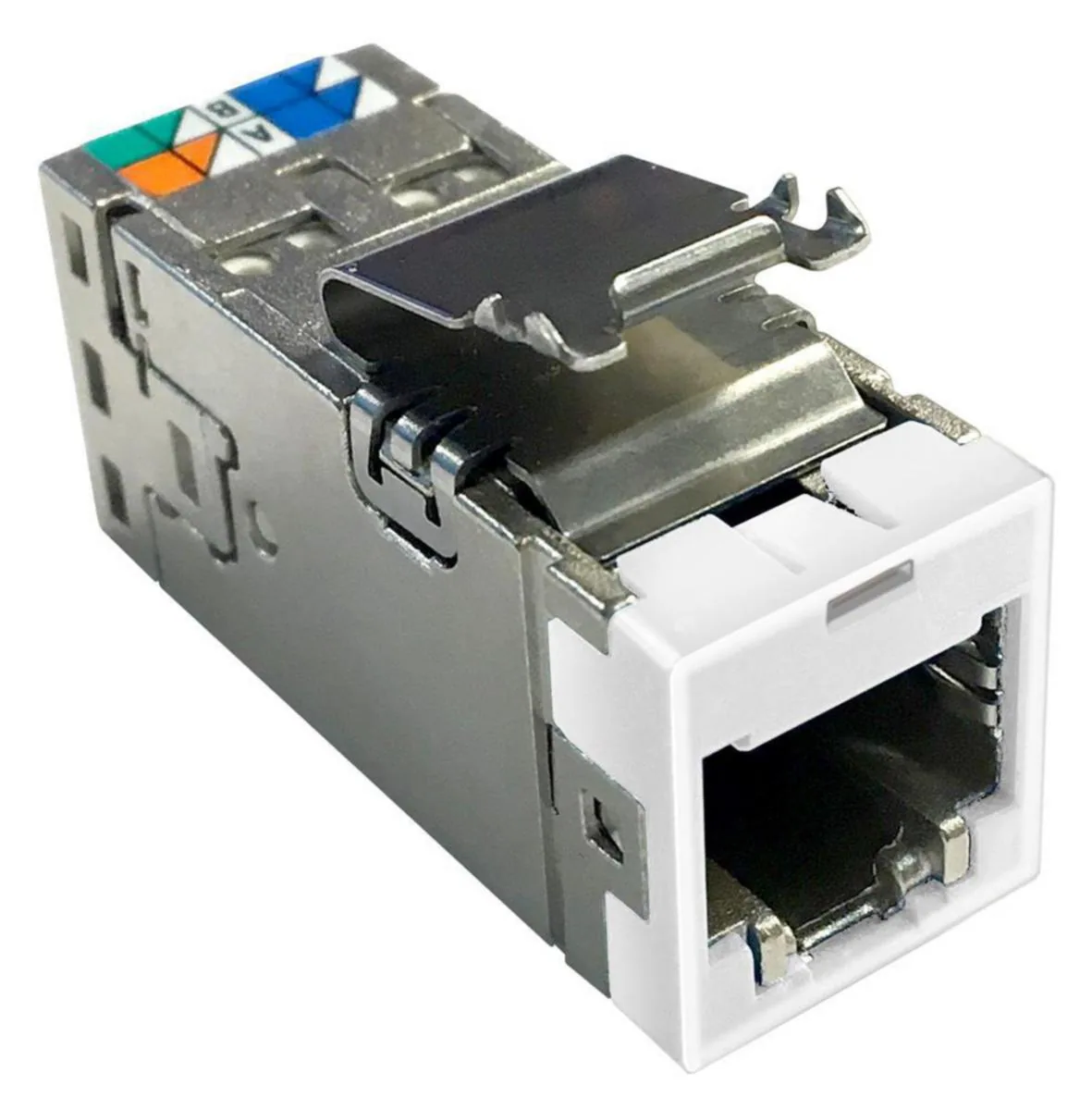 Liitinyksikkö Netconnect Cat6A suojattu SLX - LIITIN-CAT6A S TWIST SLX NETCONNECT ILMAN PÖLYLUUKKUA