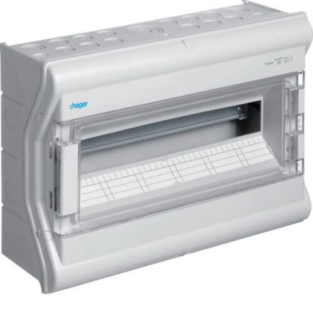 Moduulikotelo pinta PS Hager Vector VE118AK 1x18M IP54