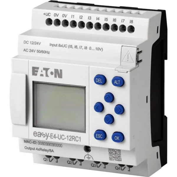 Ohjelmoitava rele Eaton Easy EASY-E4-UC-12RC1