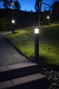 Pollarivalaisin Hide-a-lite Milo Pillar LED - POLLARIVALAISIN HIDE A LITE MILO PILLAR ANTRASIITTI 3000K