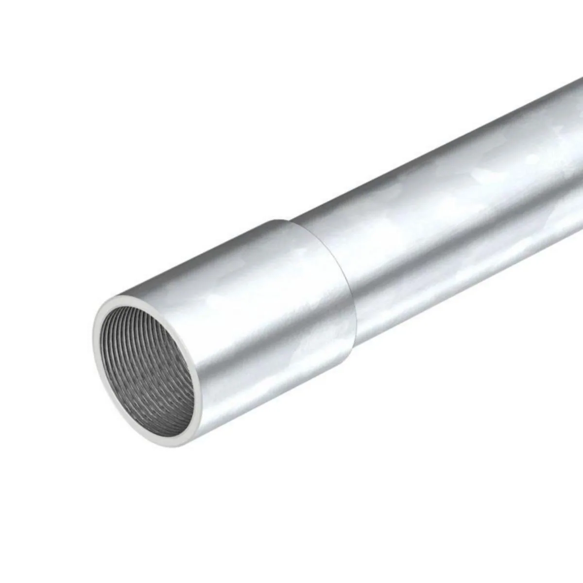 Asennusputki OBO VBS SM, kierteellä (panssariputki) teräs ZN - ASENNUSPUTKI METALLI VBS SM16 W G, M16X1,4X3000MM, ZN