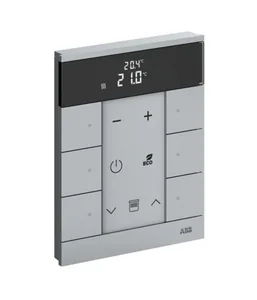 Huonetermostaatti ABB-free@home - HUONETERMOSTAATTI ABB FREEHOME 6-OS T ALU