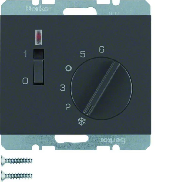 Huonetermostaatti Hager K.1 5/30 1A 10A KYTK/MV ANT