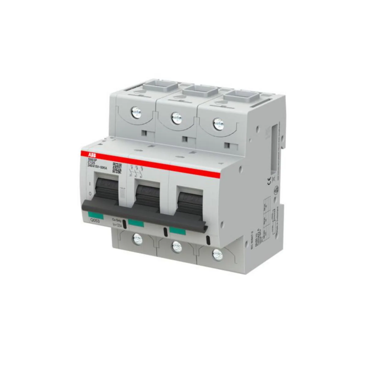 Johdonsuojakatkaisija ABB S800 3P C 125A