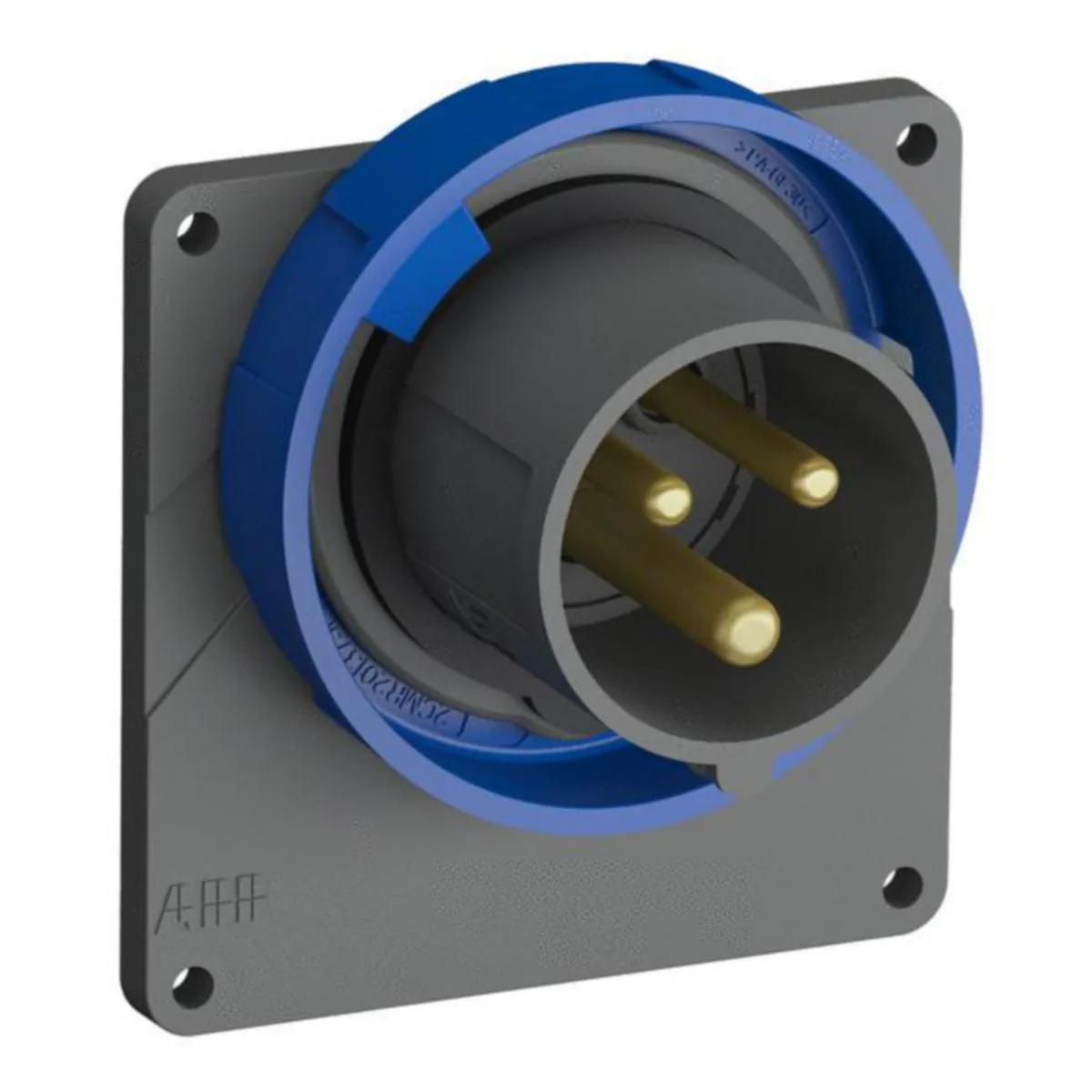 Kojevastake Amphenol Easy & Safe 6H, 16A, IP67, 2P+E – sininen