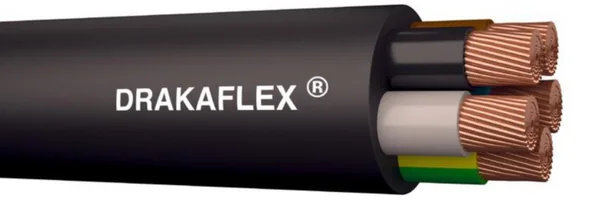 Kumikaapeli Prysmian Drakaflex H07RN-F 5G6 K500