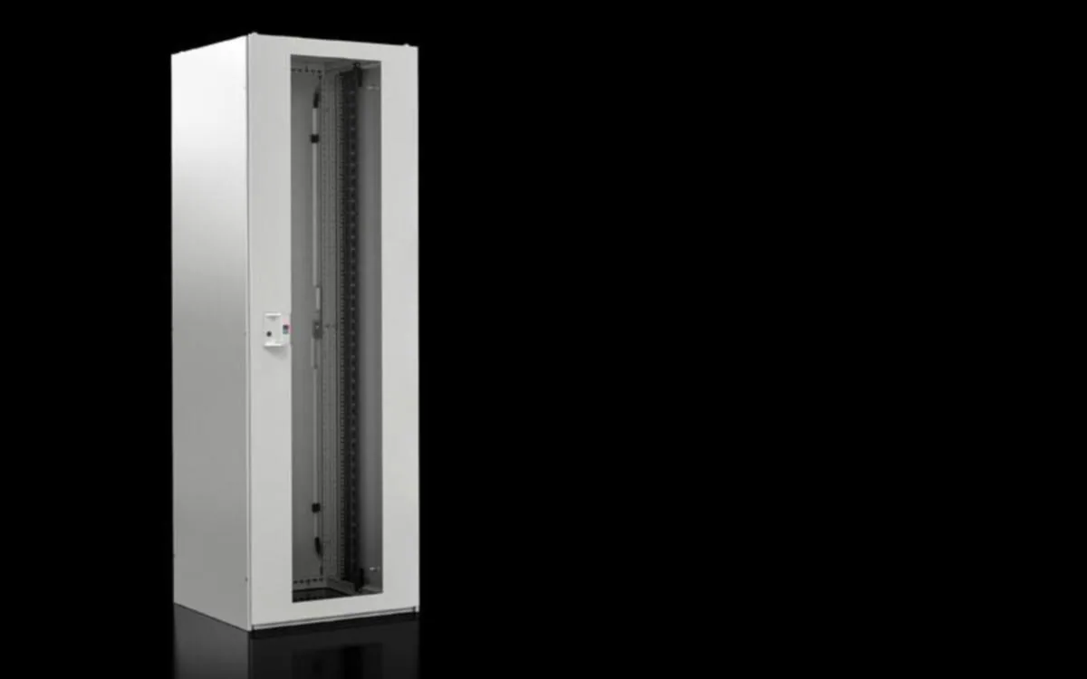 Lattiakaappi Rittal TX lasiovi - LATTIAKAAPPI RITTAL TX CABLENET 600X2000X800MM LAS