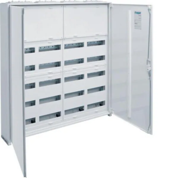 Moduulikotelo pinta/uppo Fe Hager Univers automaatioriveillä FWB74N 1050X1100 180M IP44