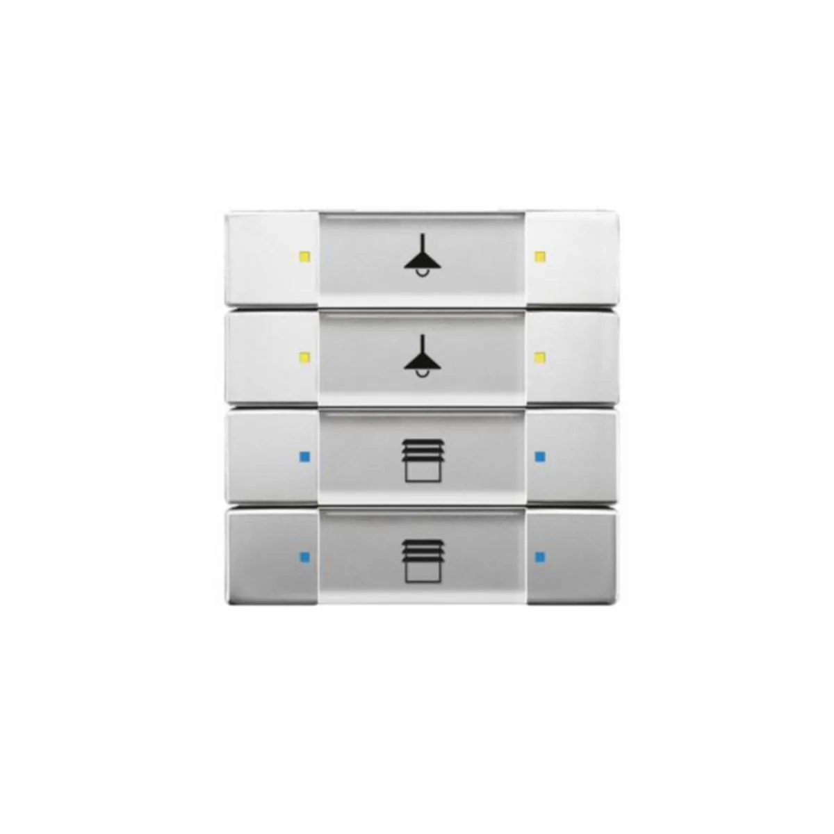 Painike KNX ABB Impressivo 4 MV T U RST – ruostumaton teräs (RST)