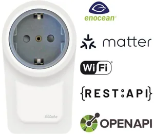 Valonsäädin Eltako Sarja 64 - VALONSÄÄDIN SARJA 64 MATTER-SILTA, ÄLYPISTOKE, 300W