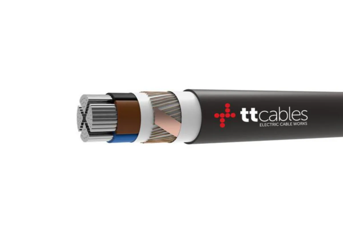 Alumiinivoimakaapeli-HF TT Kabeli AXCMK-HF DCA - ALUMIINIVOIMAKAAP-HF TT CABLES AXCMK-HF 4X150 SM/41 DCA K1000