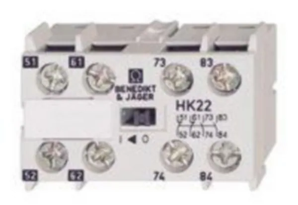 Apukosketin HK Benedikt & Jäger HK40 4S 3A AC15 10A AC1