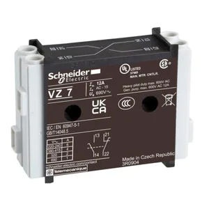 Apukosketin Schneider Electric TeSys VZ - APUKOSKETIN TESYS VZ7 1SU+1AV 12-175A KYTK