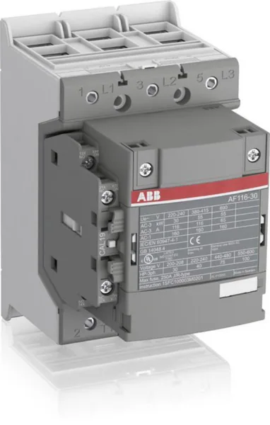 Kontaktori ABB 3-NAP. 55KW. 1S.1A 116A(AC-3