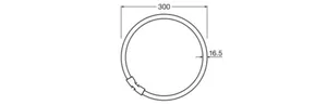 LED-valoputki T5 Ledvance Performance External FC 2xG13 - LED-VALOPUTKI T5 LEDVANCE T5 FC55 EXT 21,5W/830 2GX13