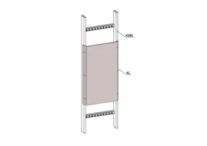 Asennuslevy Meka tikashylly - ASENNUSLEVY TIKASHYLLY MEKA KL-150 L=510 PG