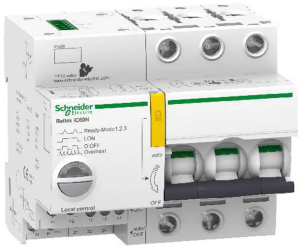 Kauko-ohjausyksiköt Schneider Electric Acti 9 Reflex Smartlink IC60N 3P C25A