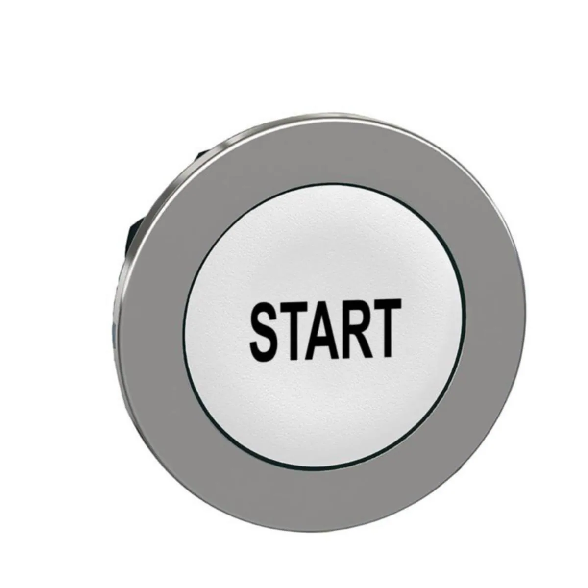 Kumisuojuspainike Schneider Electric Harmony ZB4FA133 VALK TASO MUS START – valkoinen