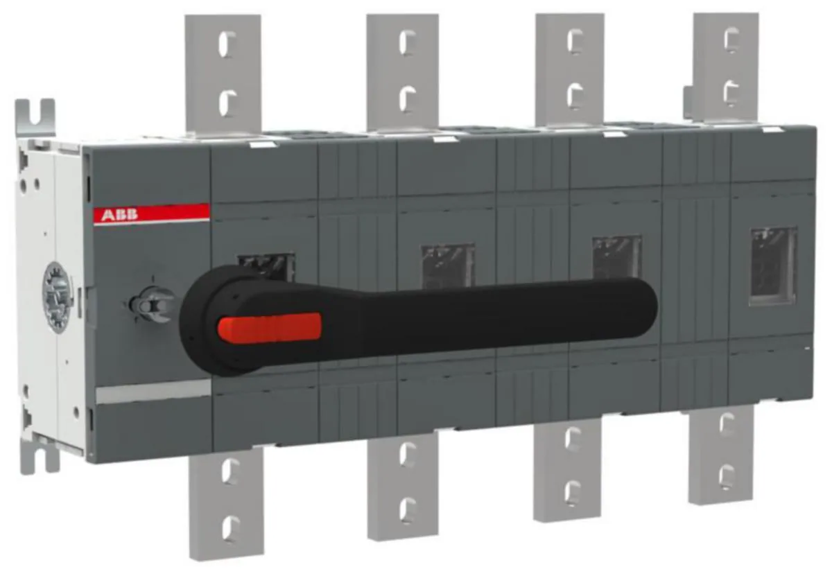 Kuormankytkin vääntö ABB 4-napainen AC-22A 4-NAP. 1600A 690V – musta
