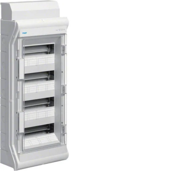 Moduulikotelo pinta PC Hager Vector IP54 VE412DN 4X12M
