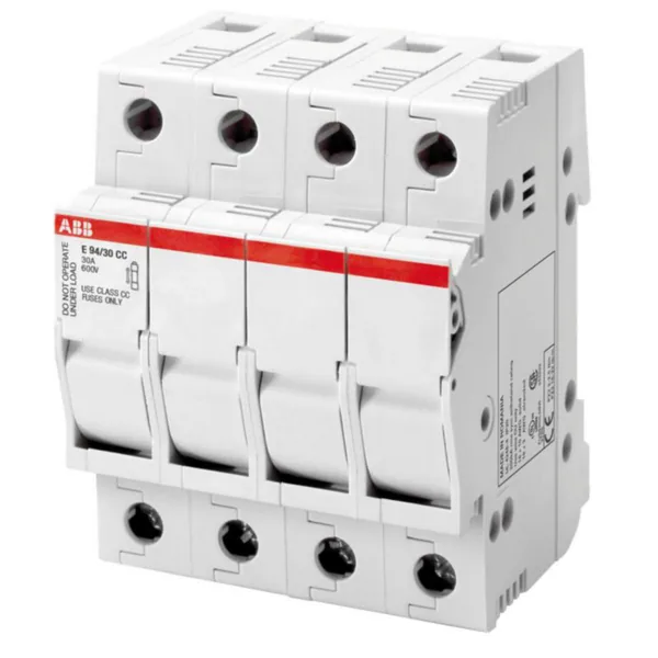 Putkisulakealusta ABB Smart Buildings E90 4-NAPAINEN 30A 600VAC