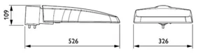 Tievalaisin Signify ClearWay LED - TIEVALAISIN CLEARWAY LED BGP307 LED99/740 DM11D9 8700LM