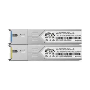 Ethernet kytkintarvike Wi-Tek SFP moduuli - ETHERNET KYTKINTARVIKE WI-TEK SFP-PARI 3KM SC-S SM 1G IND.