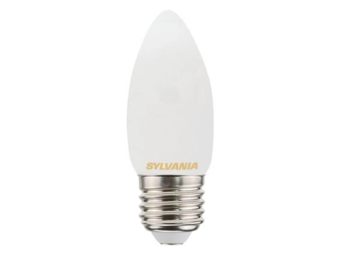 Kynttilälamppu Sylvania ToLEDo Retro C 4.5W/827 470LM E27 FR – 2700