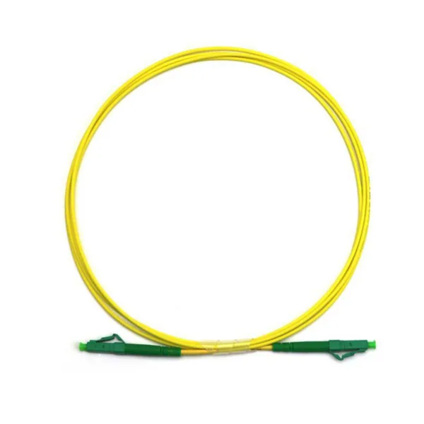 Kytkentäkaapeli-kuitu SM LA-FIBER LC/APC-LC/APC SIMPLEX 1M