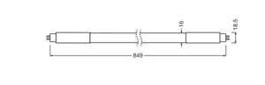 LED-valoputki T5 Ledvance Performance LED Tube - LED-VALOPUTKI T5 LEDVANCE T5 HF HO39 900 18W/865