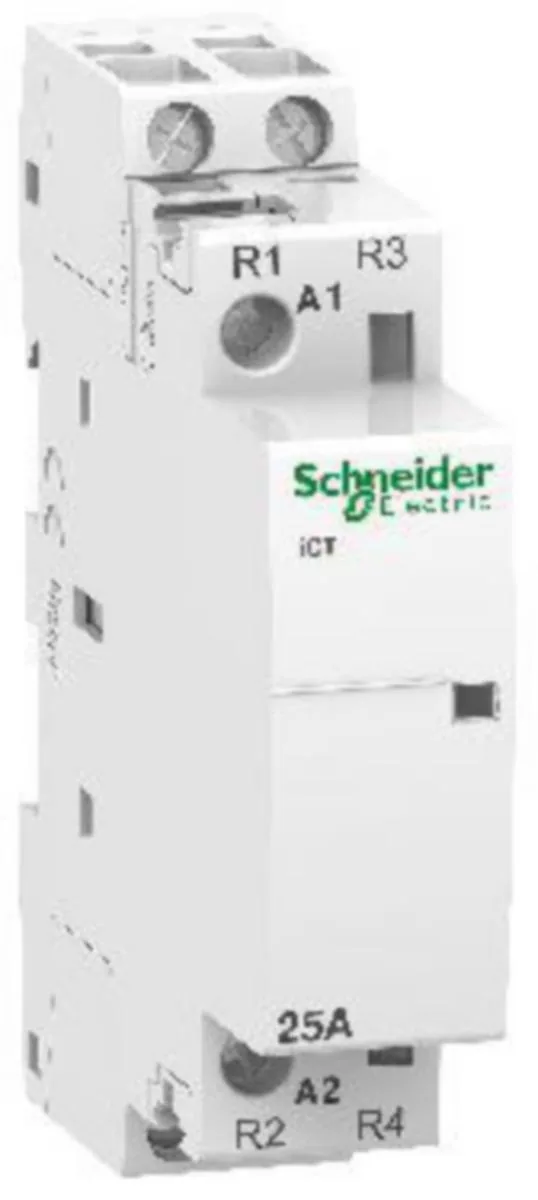 Moduulikontaktori Schneider Electric Acti 9 iCT 25A 2AV 230VAC